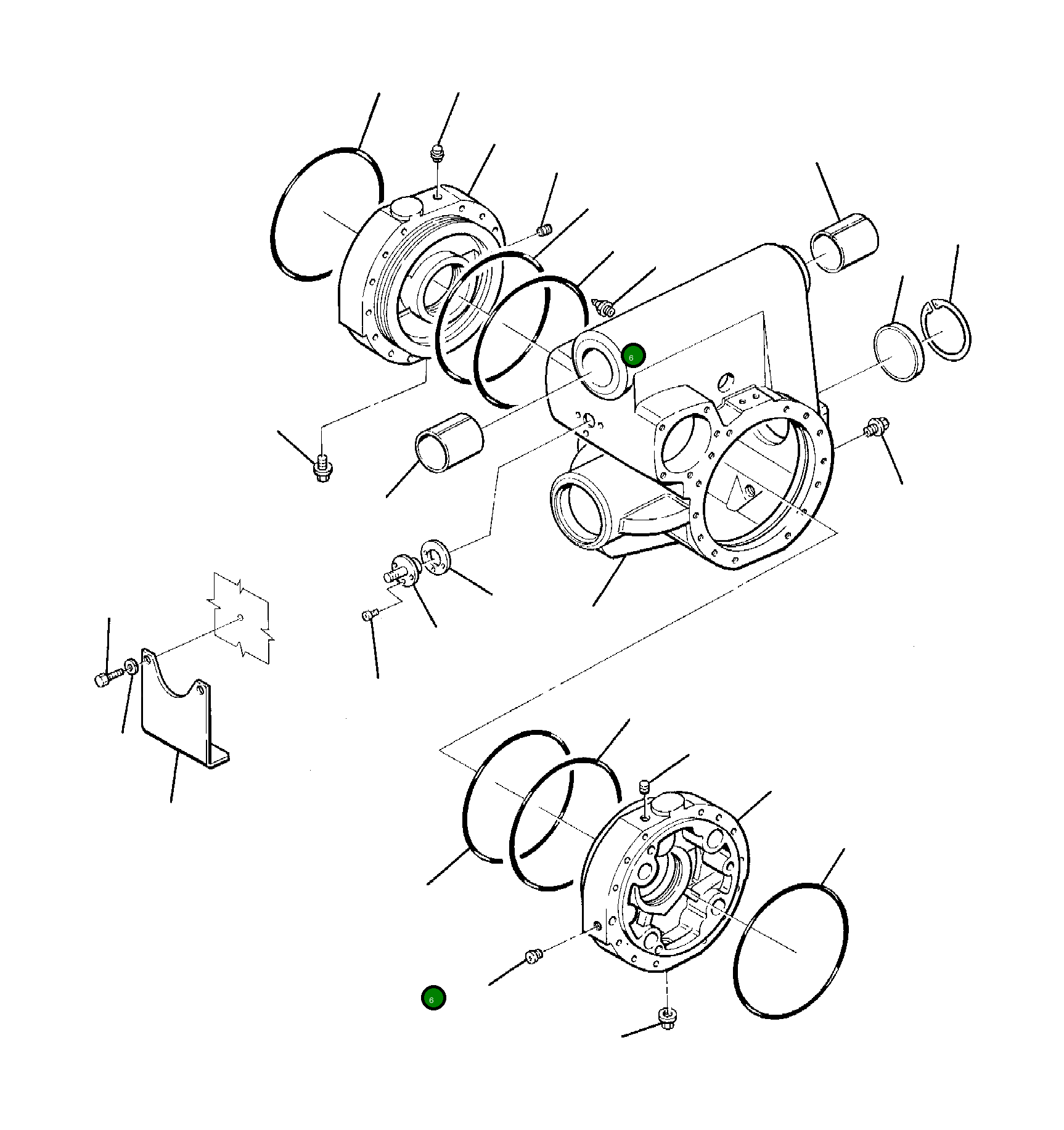 Кольцо уплотнительное (O-Ring) 21D-23-11150 Komatsu