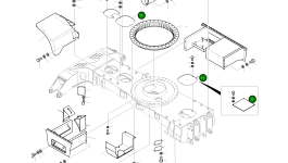 Крышка 621-00304 Komatsu