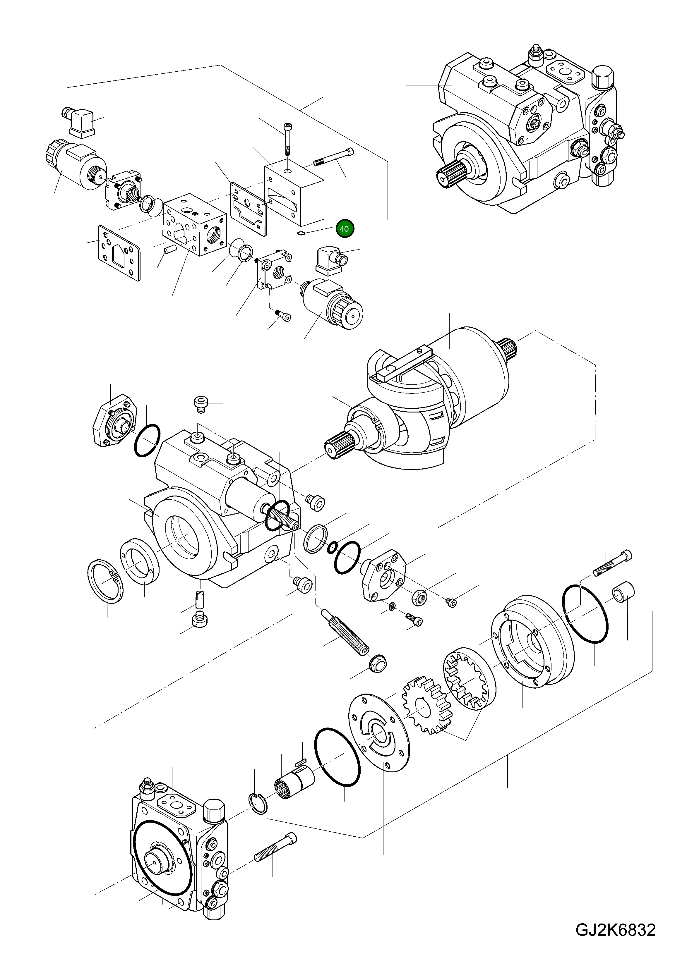 Кольцо уплотнительное (O-Ring) 42W-17-H0R12 Komatsu