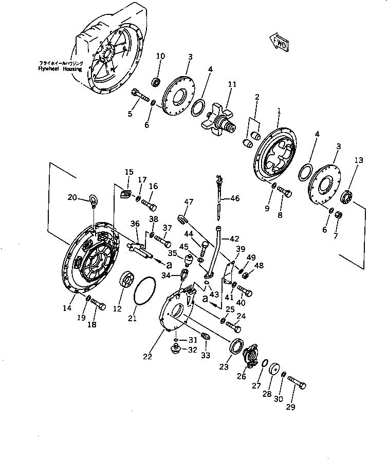 Кольцо уплотнительное (O-Ring) 07000-45360  Komatsu