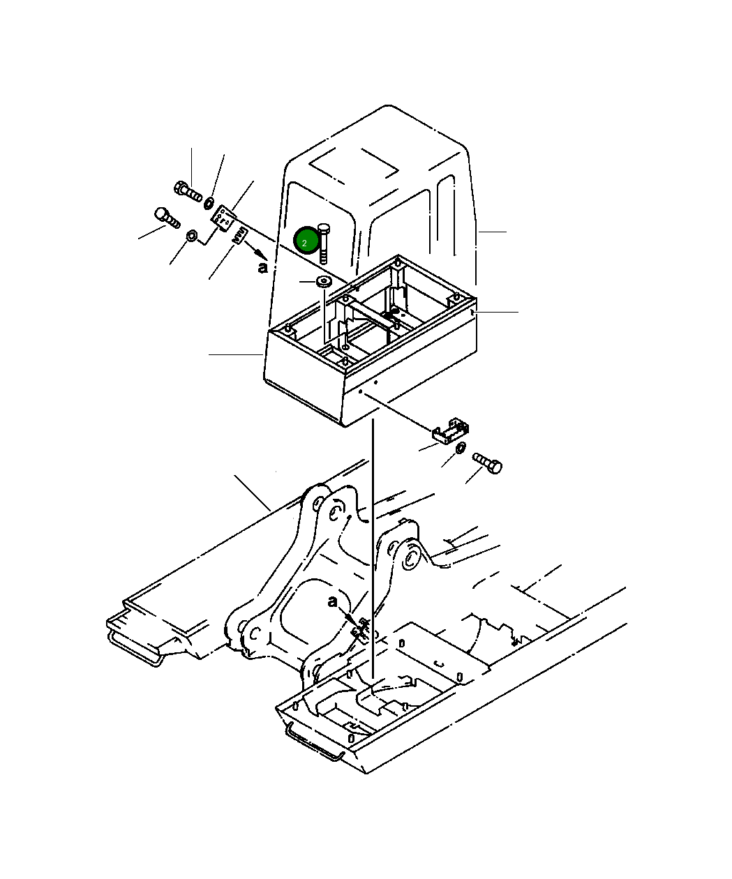 Болт 01010-51600 Komatsu