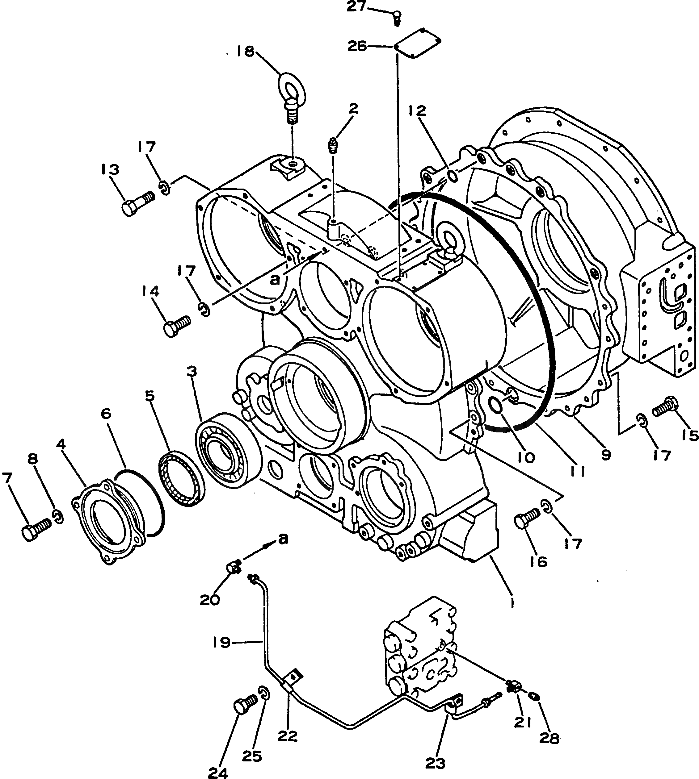 Кольцо уплотнительное (O-Ring) 07000-65500  Komatsu