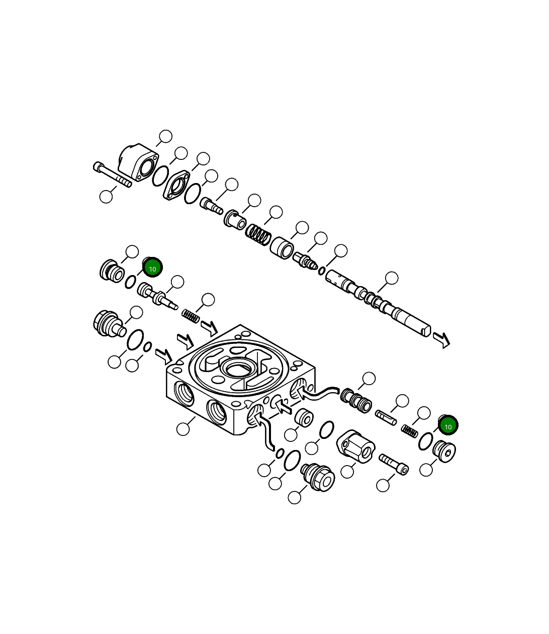 Кольцо уплотнительное (O-Ring) 07000-11623 Komatsu