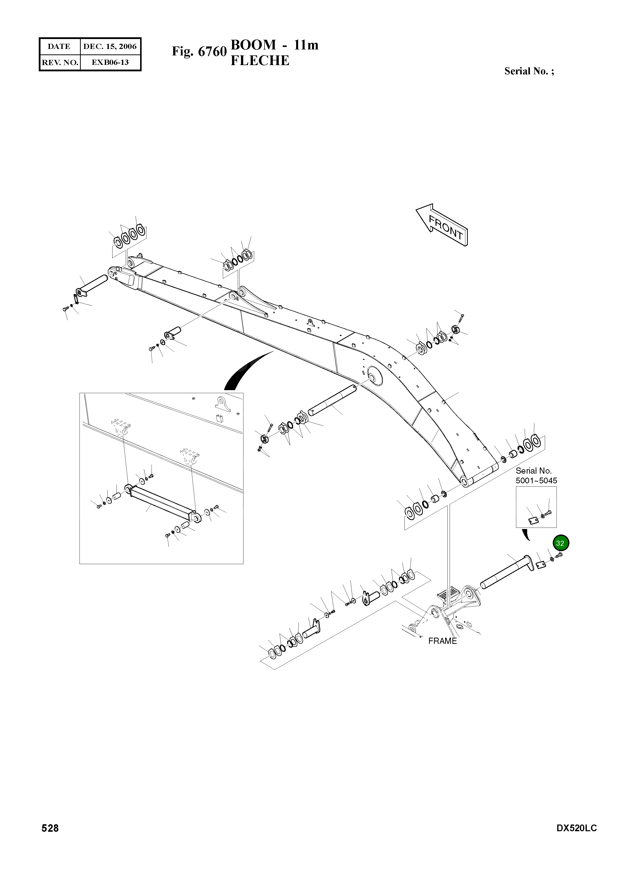 Болт S0527656 Komatsu