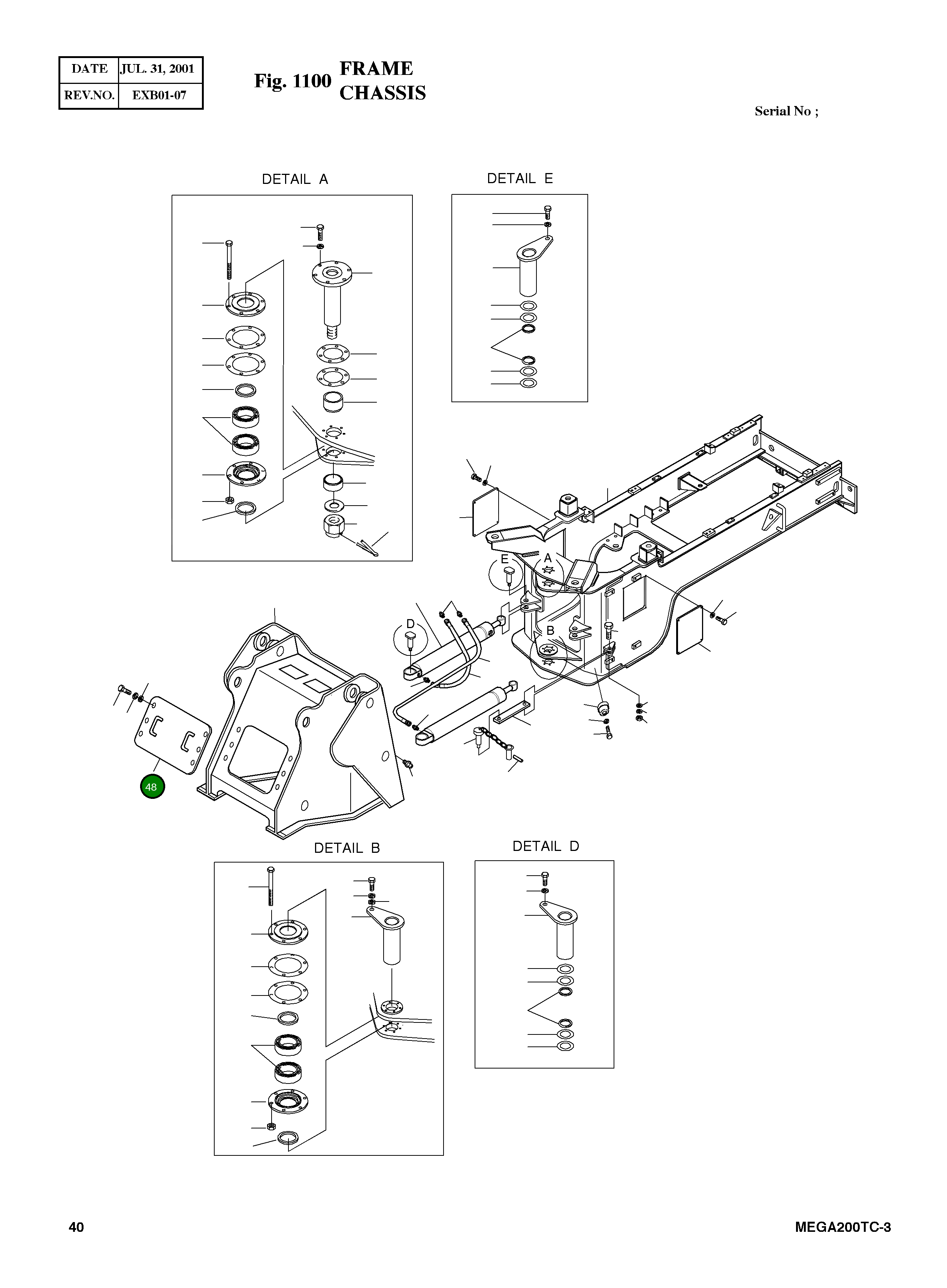 Крышка 4627-1328 Komatsu