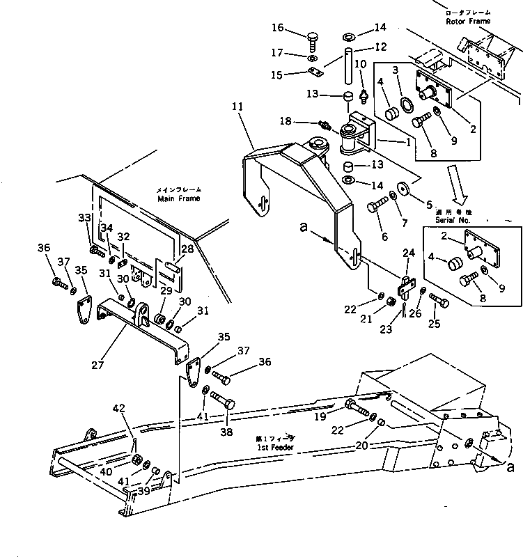 Болт 262-97-52411  Komatsu