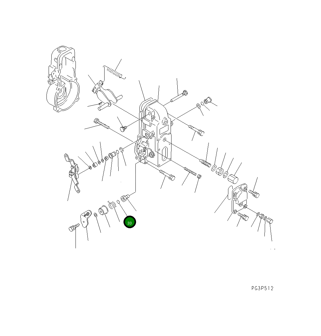 Кольцо уплотнительное (O-Ring) DK029631-0050 Komatsu