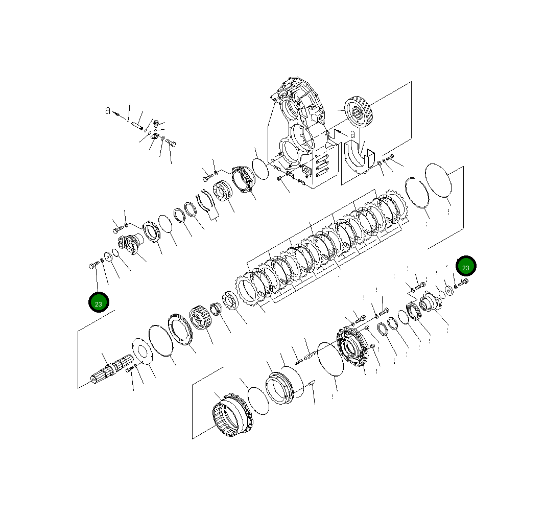 Болт 01051-52420 Komatsu