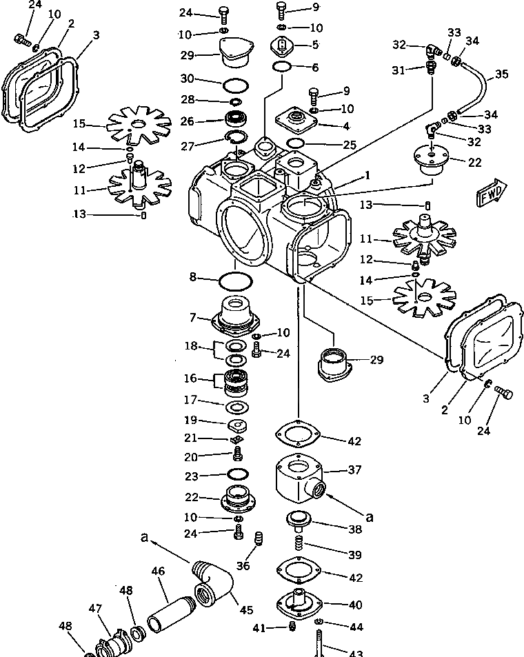 Кольцо уплотнительное (O-Ring) M014020125009  Komatsu