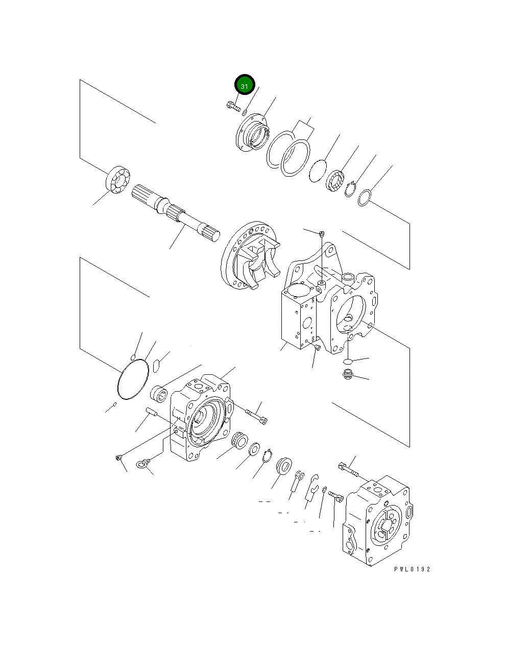 Болт 01010-30820 Komatsu