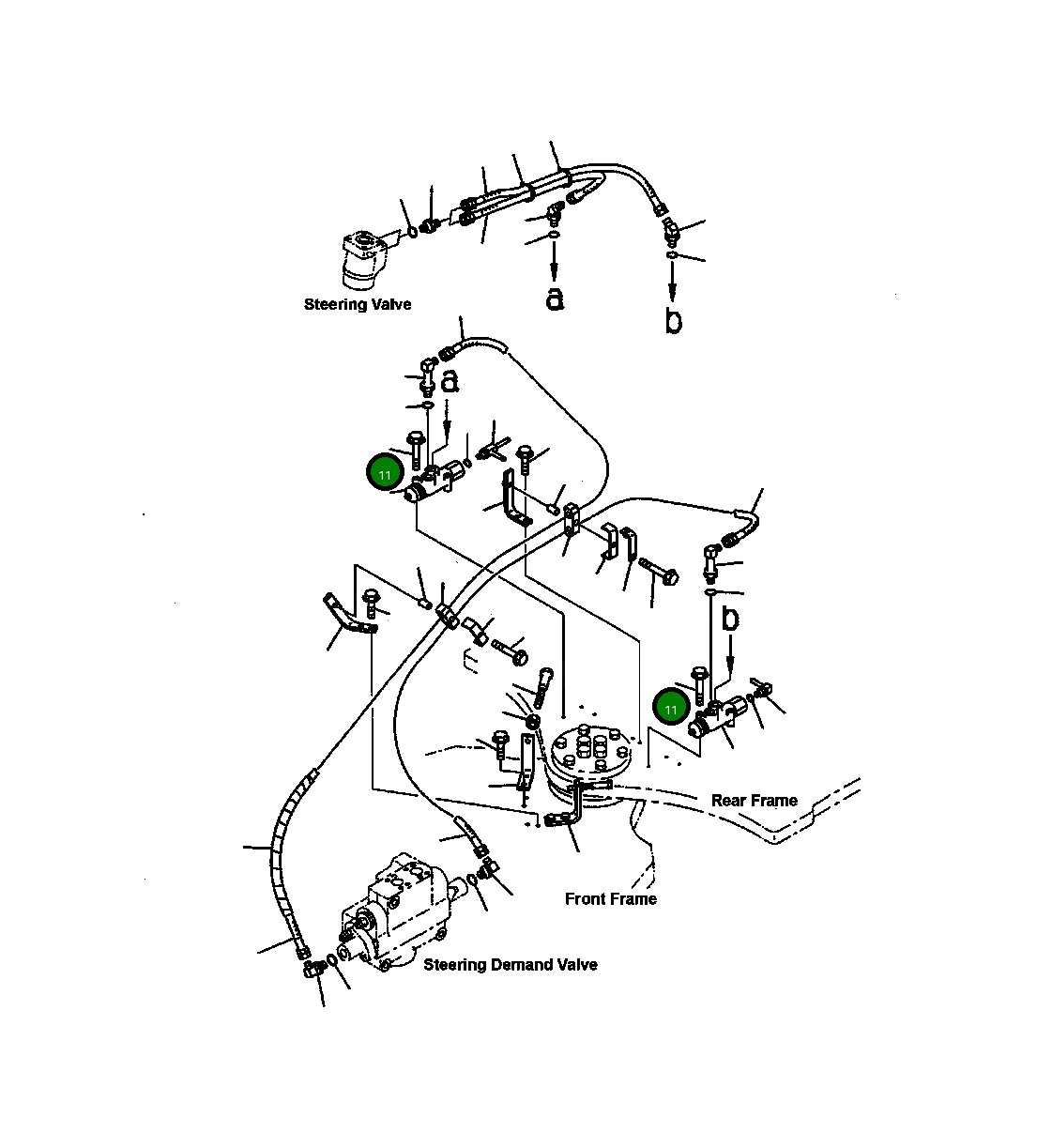 Болт 01435 00860 Komatsu
