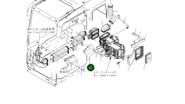 Крышка 208-53-12190 Komatsu