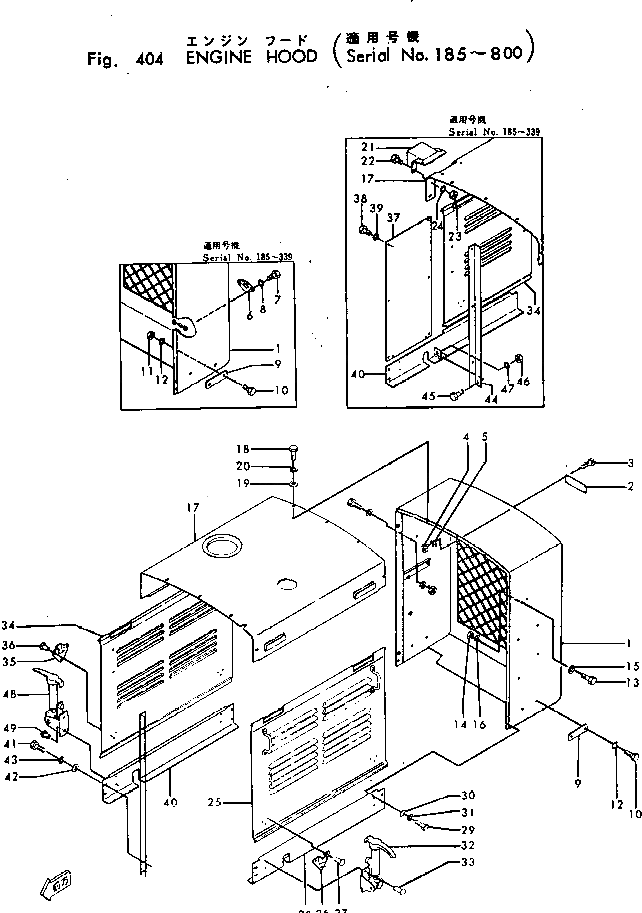 Болт 01000-01022  Komatsu