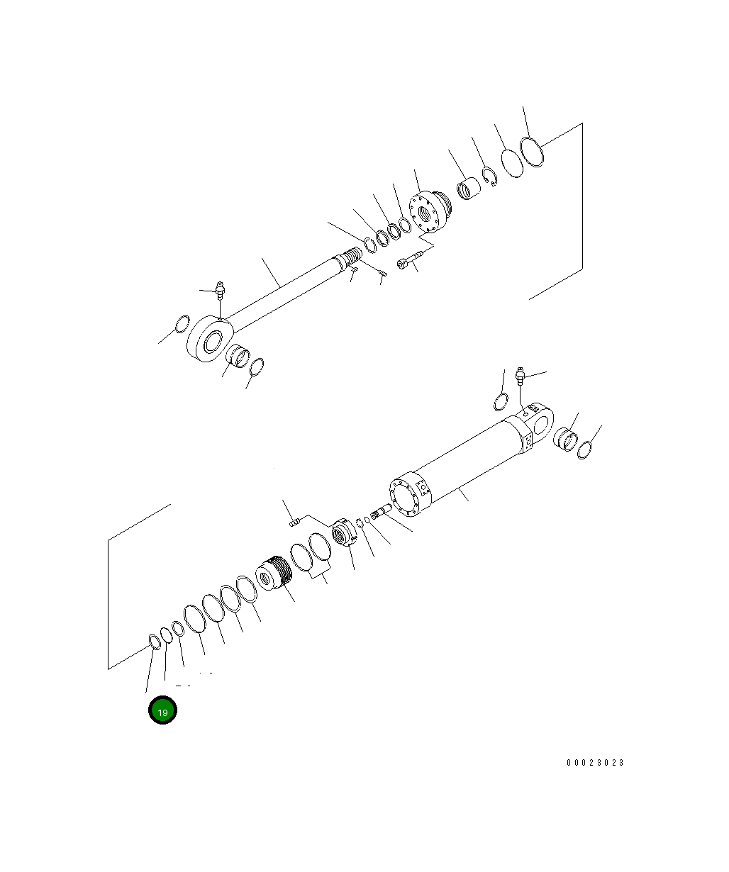 Кольцо уплотнительное (O-Ring) DM51621798 Komatsu
