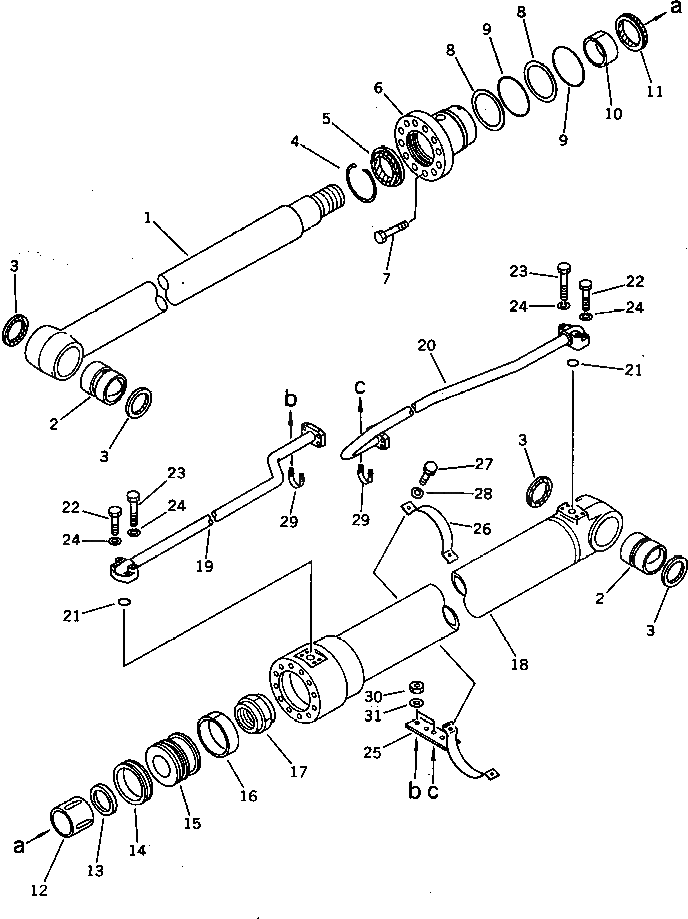 Кольцо уплотнительное (O-Ring) 206-63-K1150 Komatsu