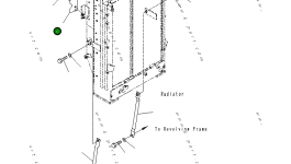 Крышка 21K-03-41571 Komatsu
