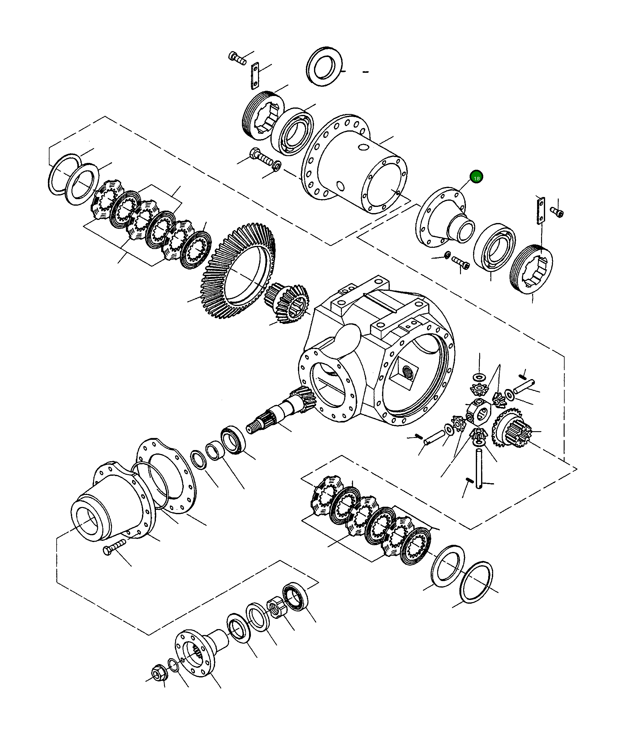 Крышка 4919029M1 Komatsu