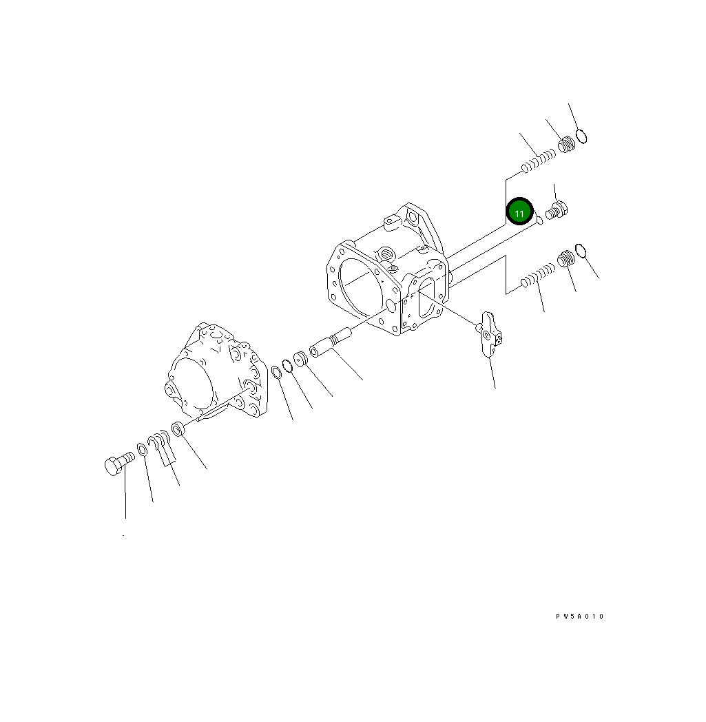 Кольцо уплотнительное (O-Ring) 07002-62034 Komatsu