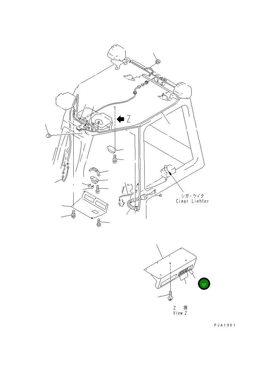 Крышка 14X-911-4280 Komatsu