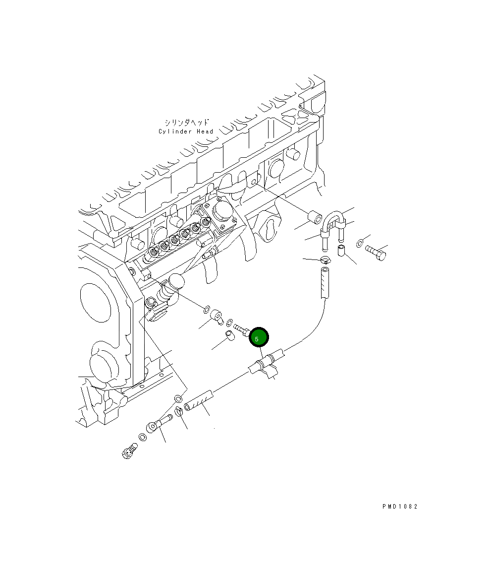 Крышка 113-06-23220 Komatsu