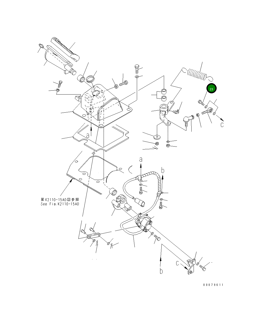 Болт 01010-60830 Komatsu