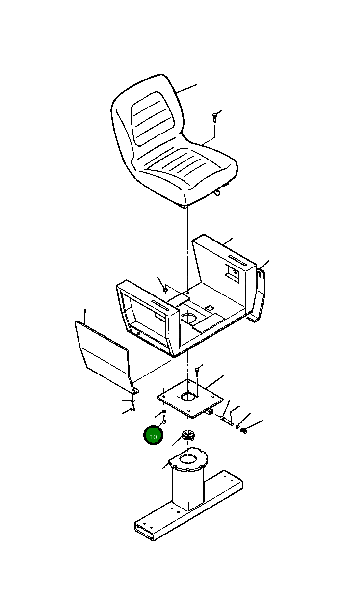 Болт 70 106 Komatsu