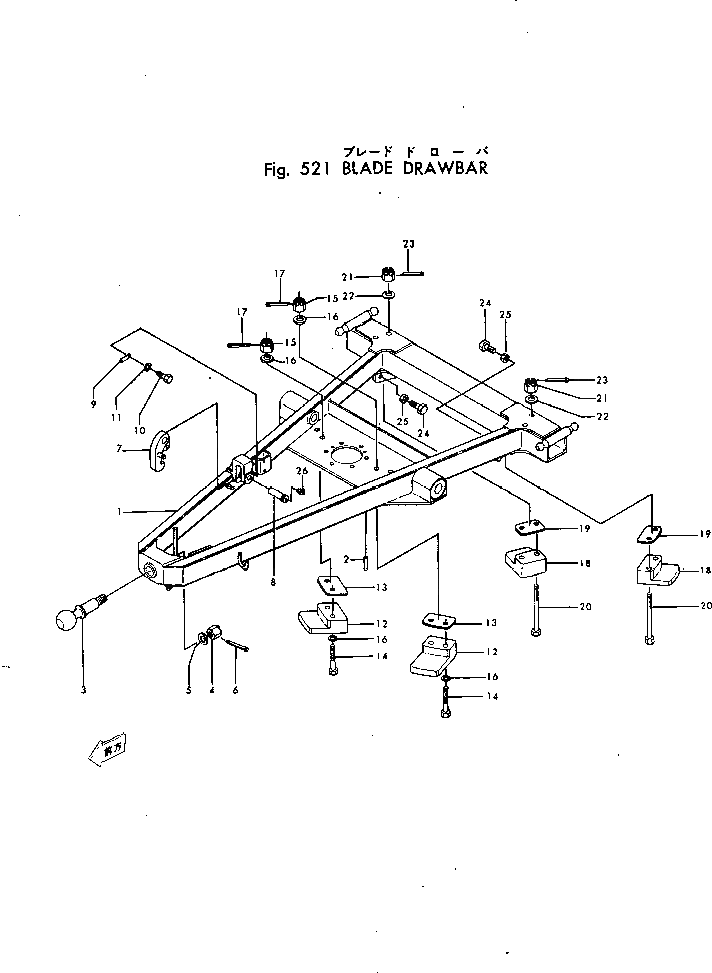 Болт 230-70-11220 Komatsu