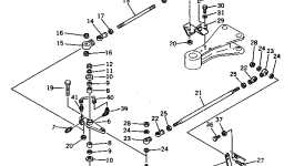 Рычаг 569-40-43250 Komatsu