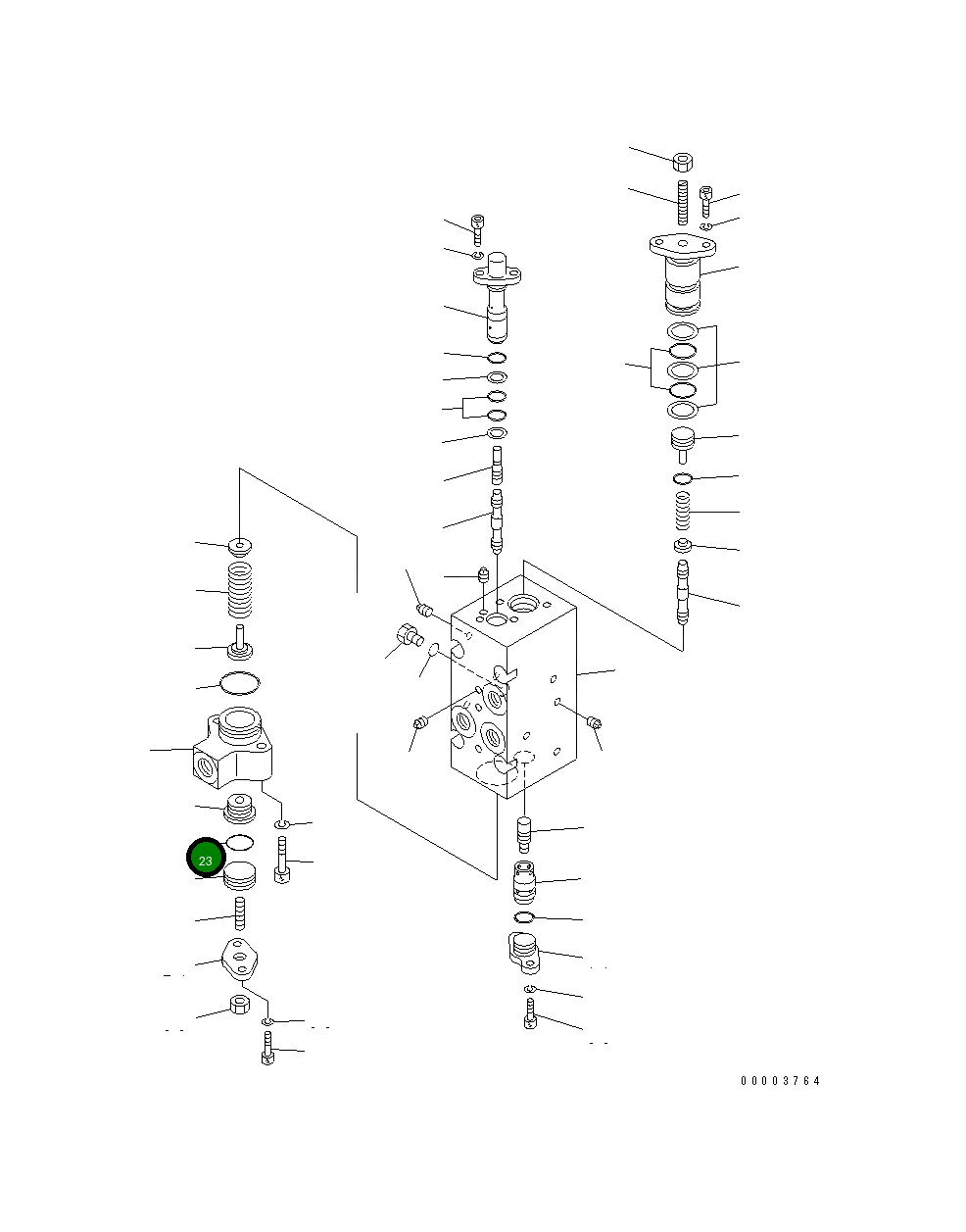 Кольцо уплотнительное (O-Ring) 07000-32021 Komatsu