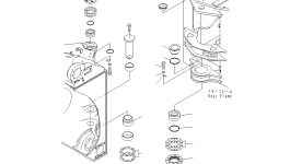 Болт 42C-46-13350 Komatsu