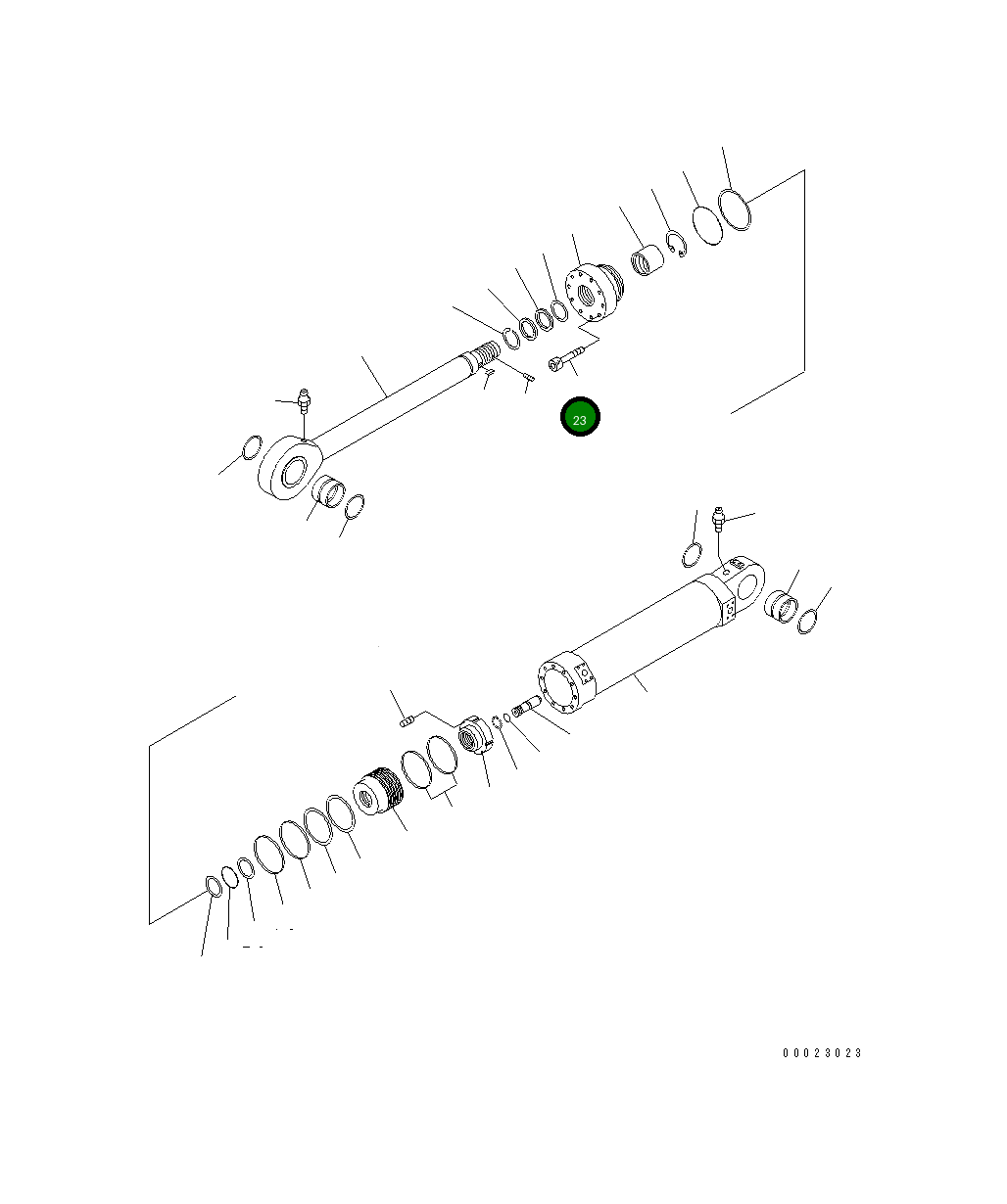 Болт DM31931199 Komatsu