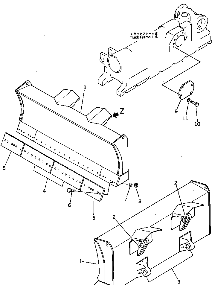 Болт 02091-12010  Komatsu