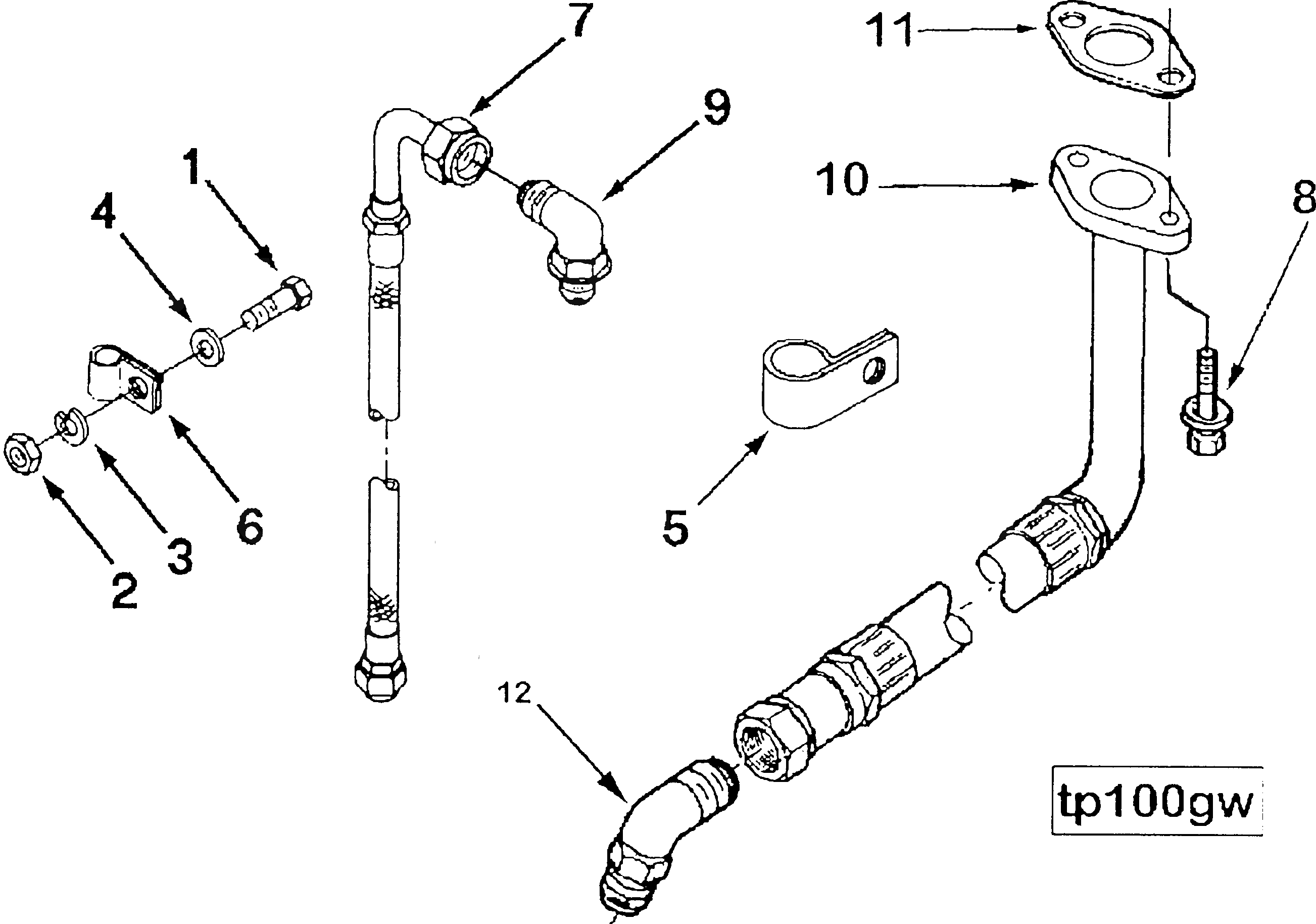 Болт CUS-115  Komatsu