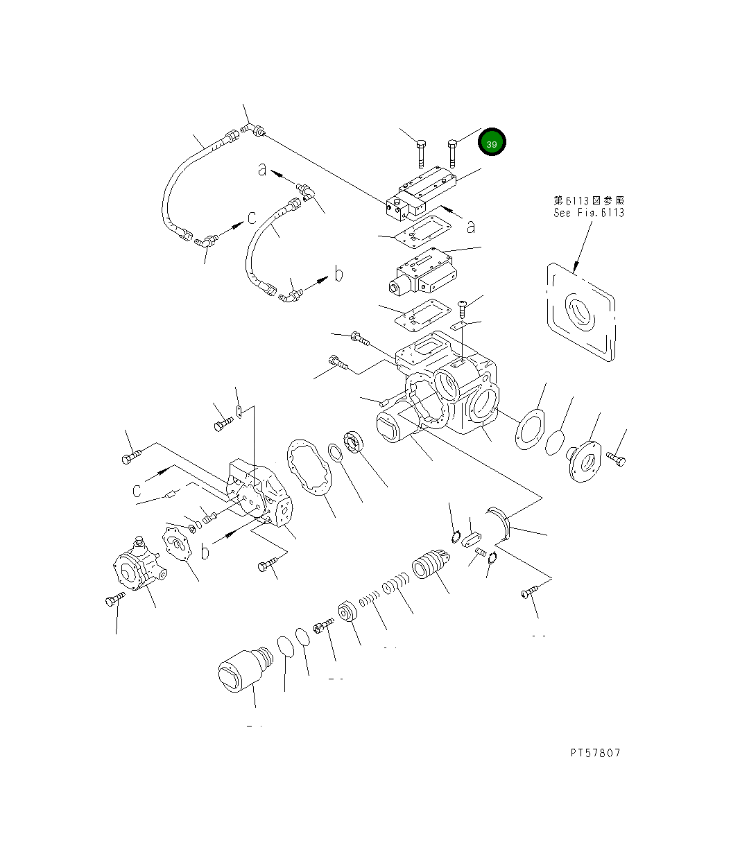 Болт ST095862-400 Komatsu