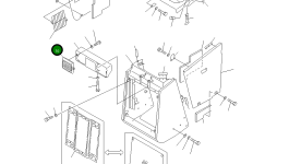 Крышка 114-54-41291 Komatsu