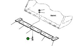Болт 02091-12030 Komatsu