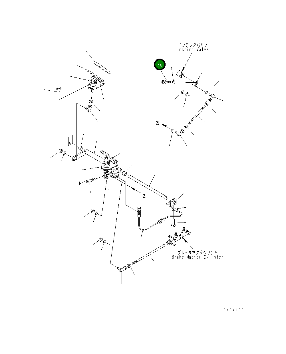 Болт 01252-60522 Komatsu