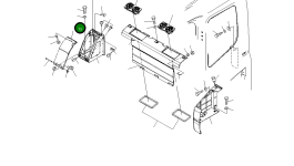 Крышка 208-53-12390 Komatsu