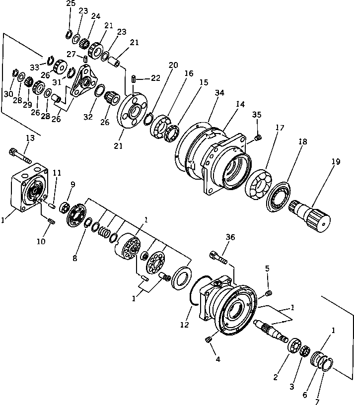 Кольцо уплотнительное (O-Ring) 20P-60-16910  Komatsu