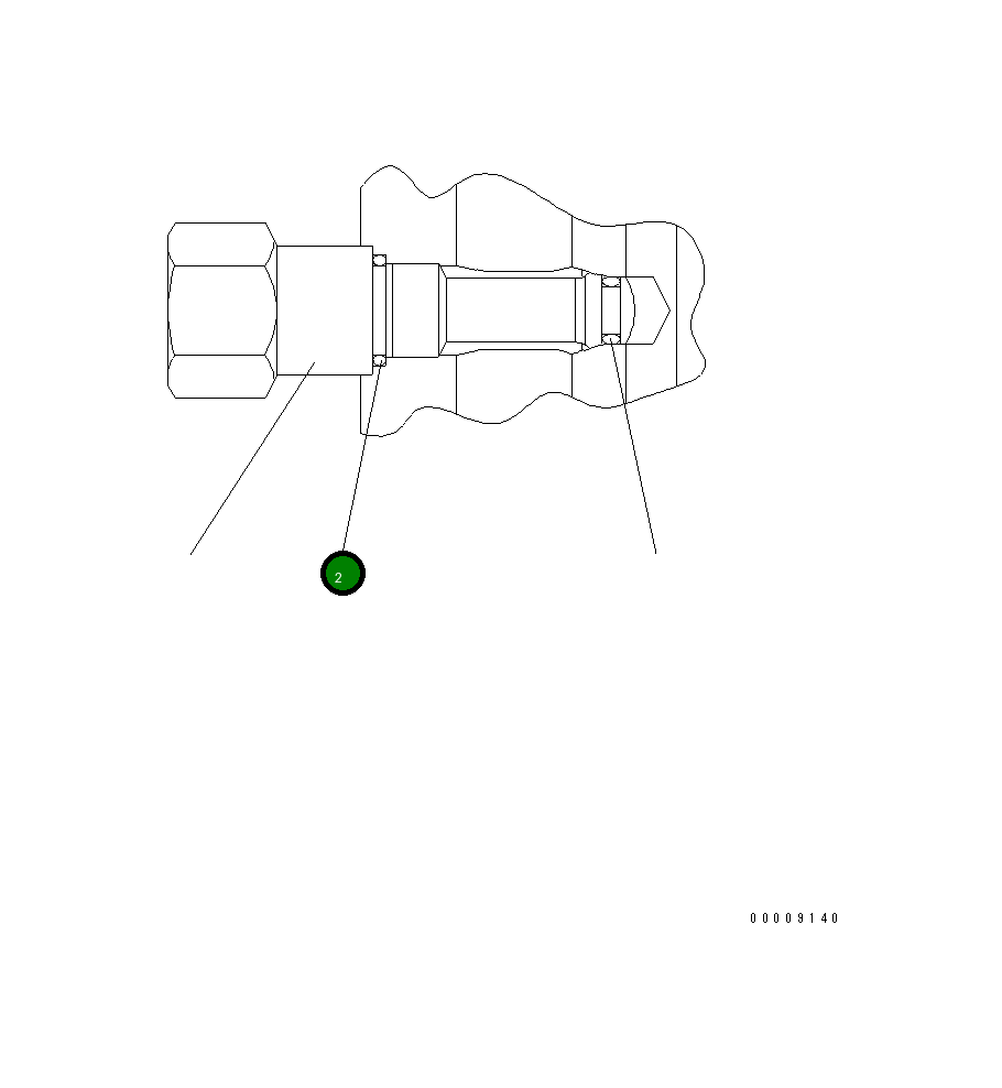 Кольцо уплотнительное (O-Ring) UC17008375251 Komatsu