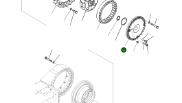 Крышка 21M-27-31160 Komatsu