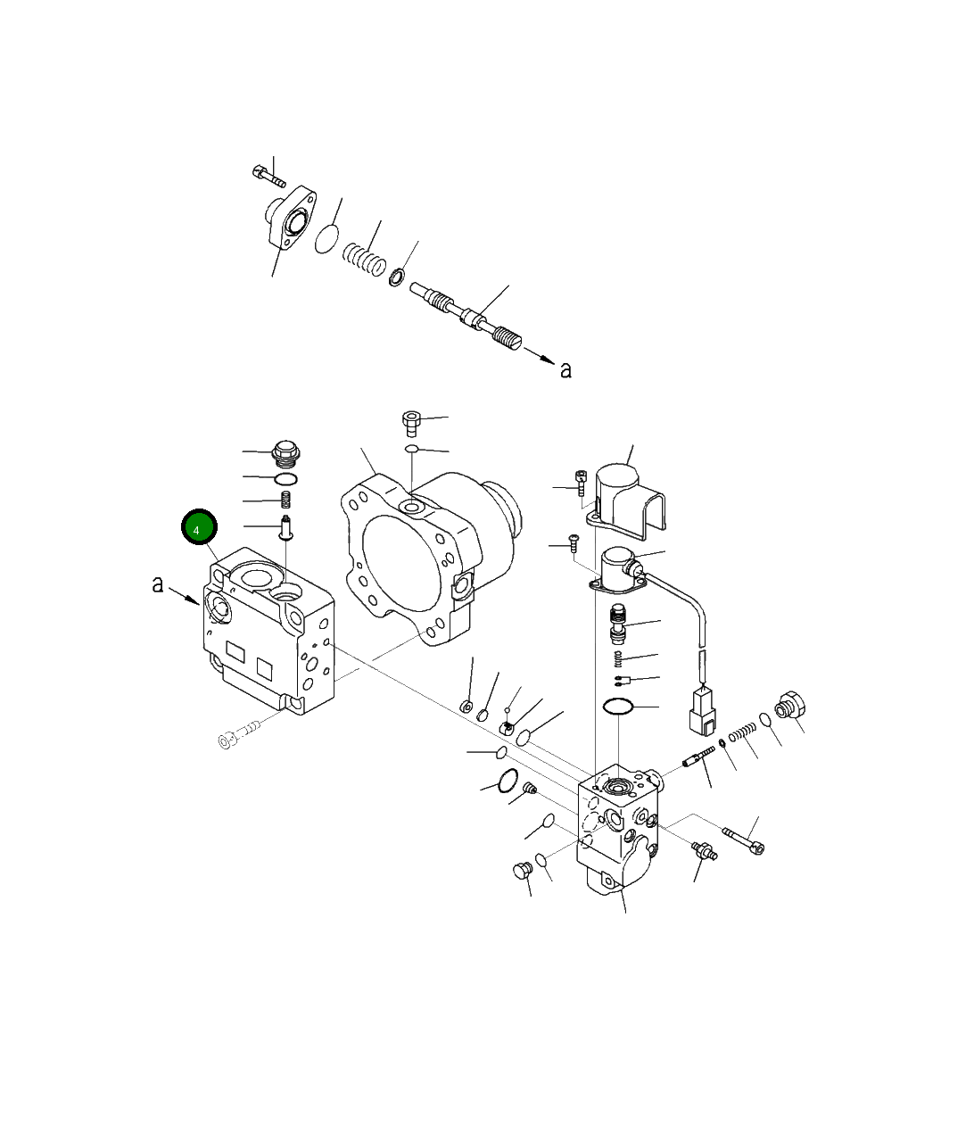 Крышка 708-7S-11830 Komatsu