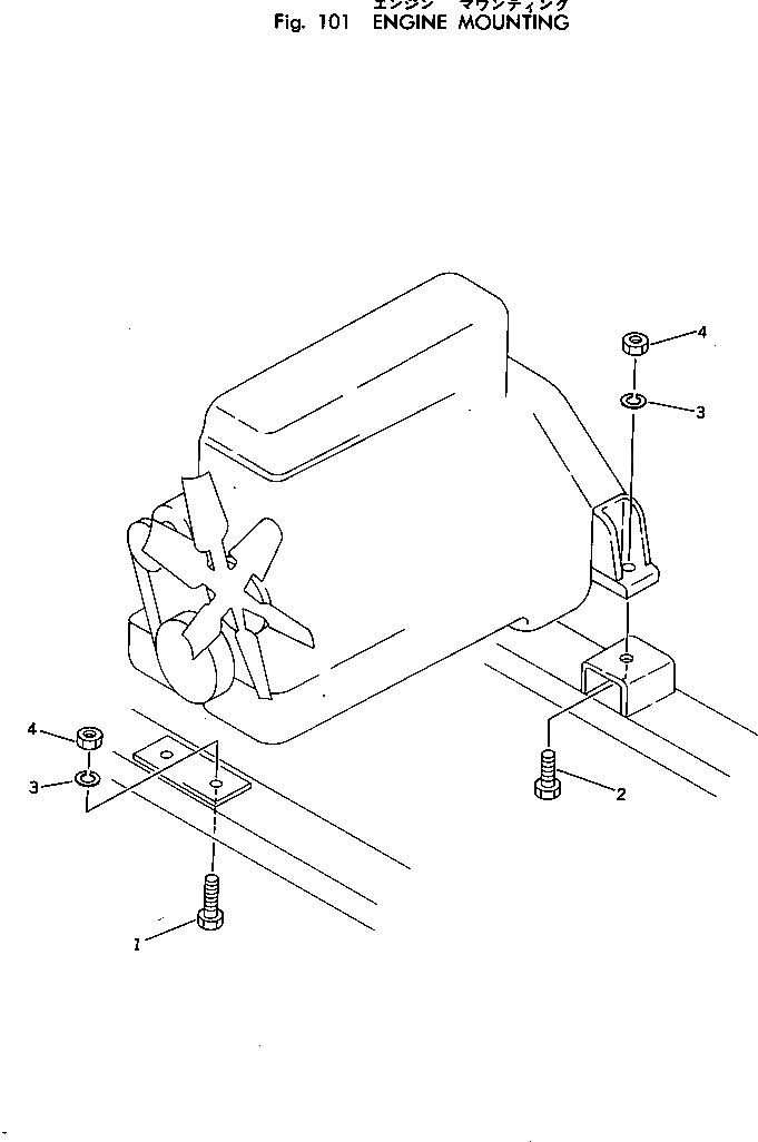 Болт M018011600606 Komatsu