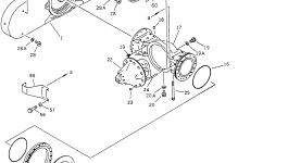 Кольцо уплотнительное (O-Ring) BW058256 Komatsu
