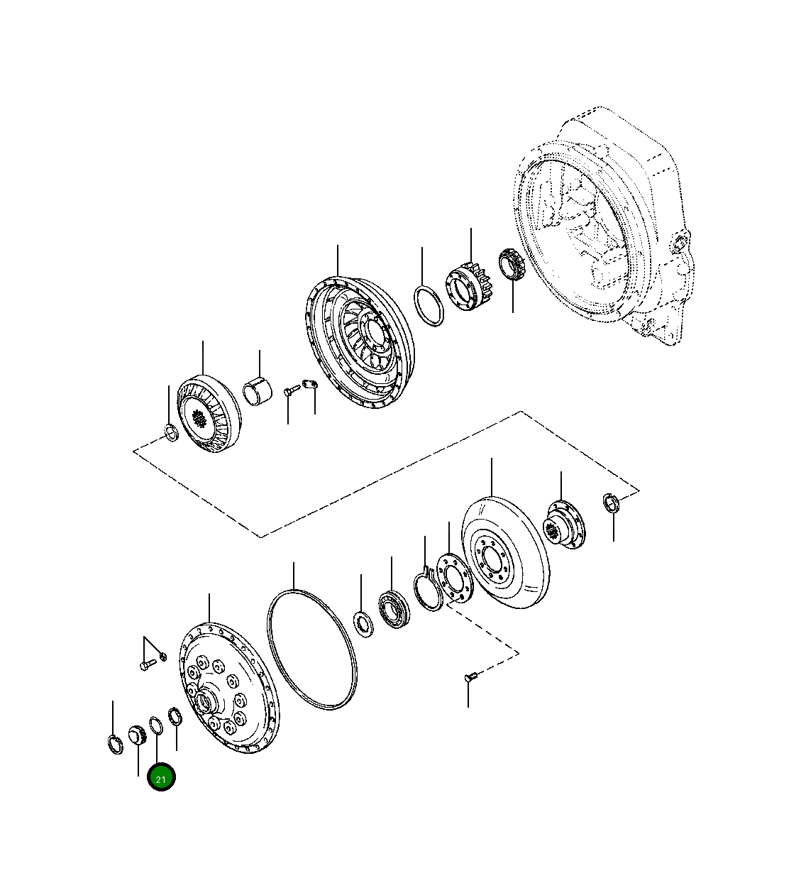 Кольцо уплотнительное (O-Ring) 69 436  Komatsu