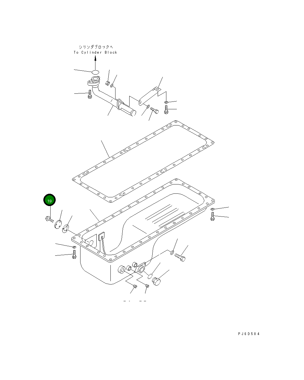 Болт 01010-80612 Komatsu