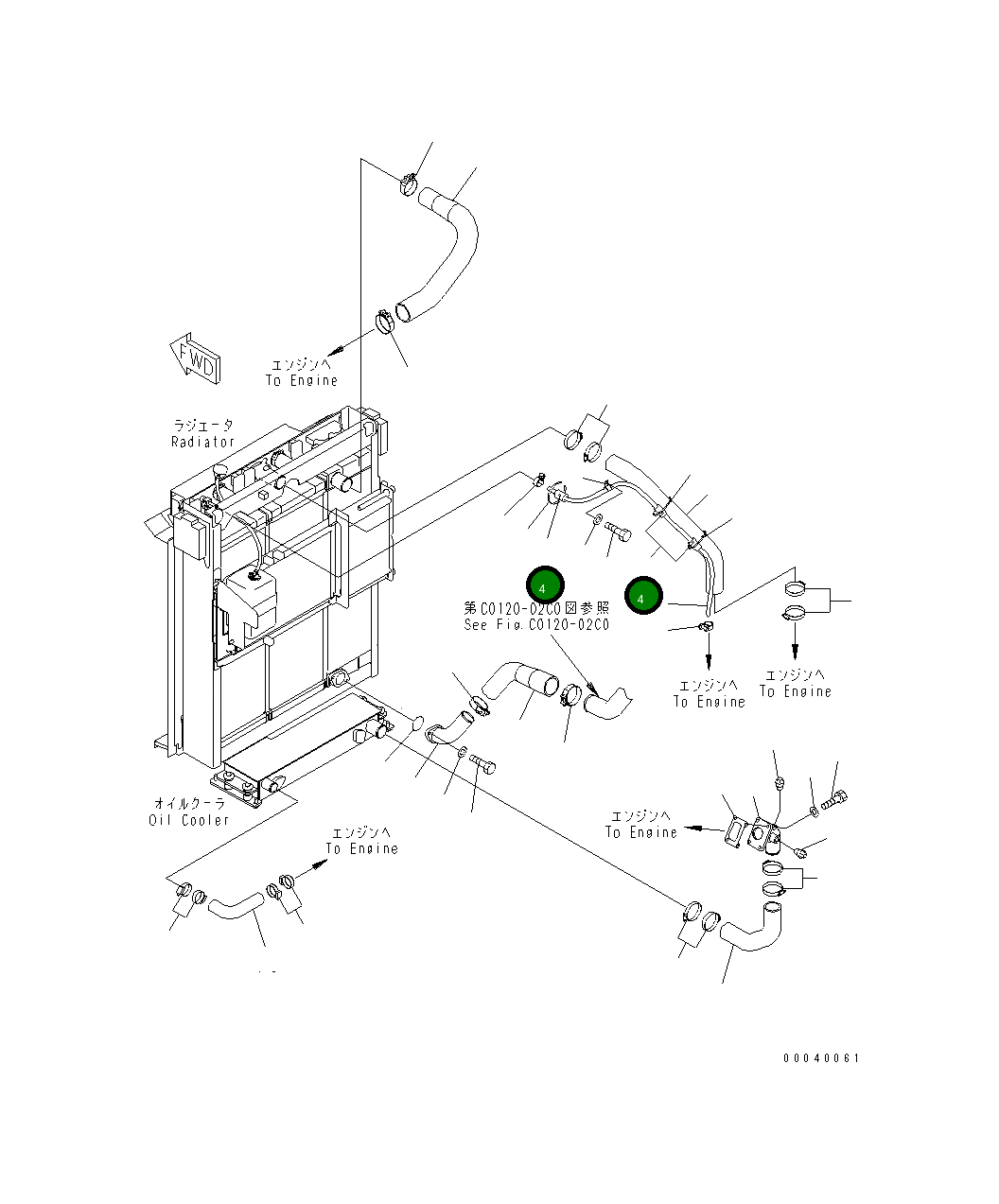 Крышка 154-03-71770 Komatsu