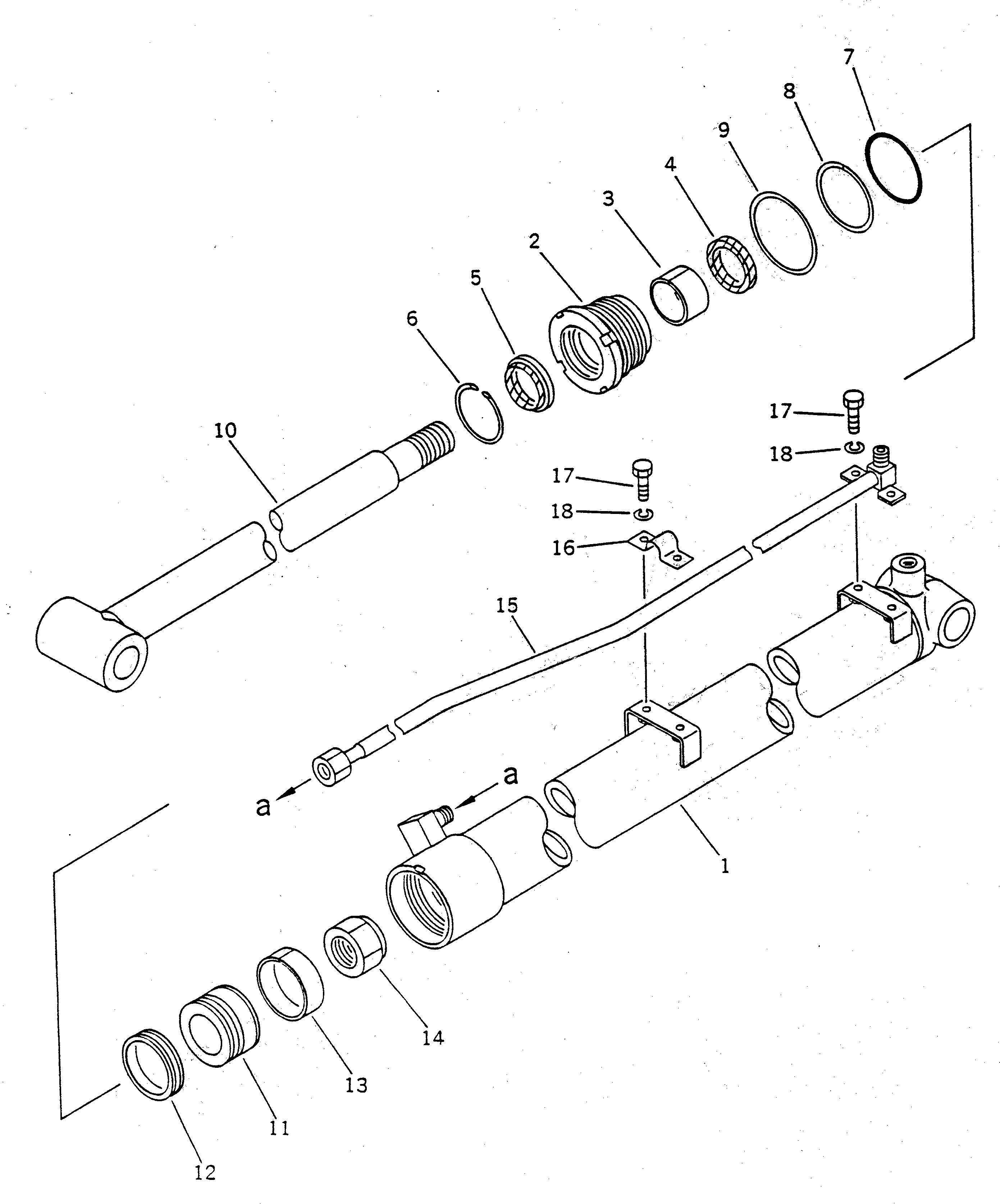 Кольцо 07001-02025 Komatsu