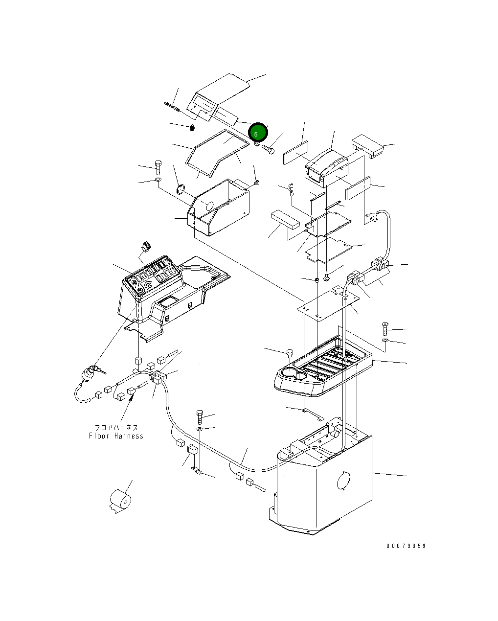 Крышка 421-T32-3321 Komatsu