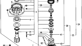Кольцо уплотнительное (O-Ring) YM172164-73860 Komatsu